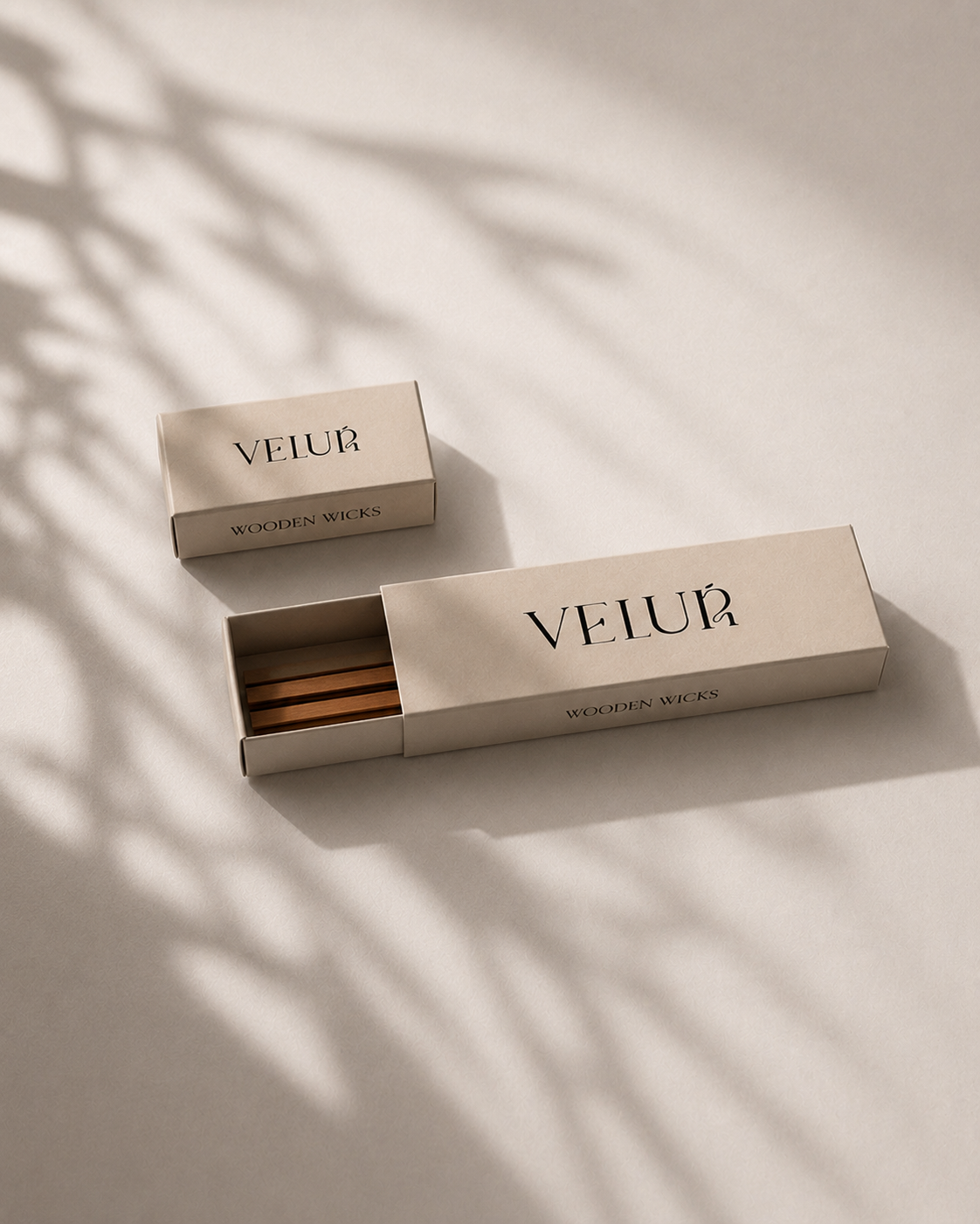 Aurélle Wooden Wicks Box