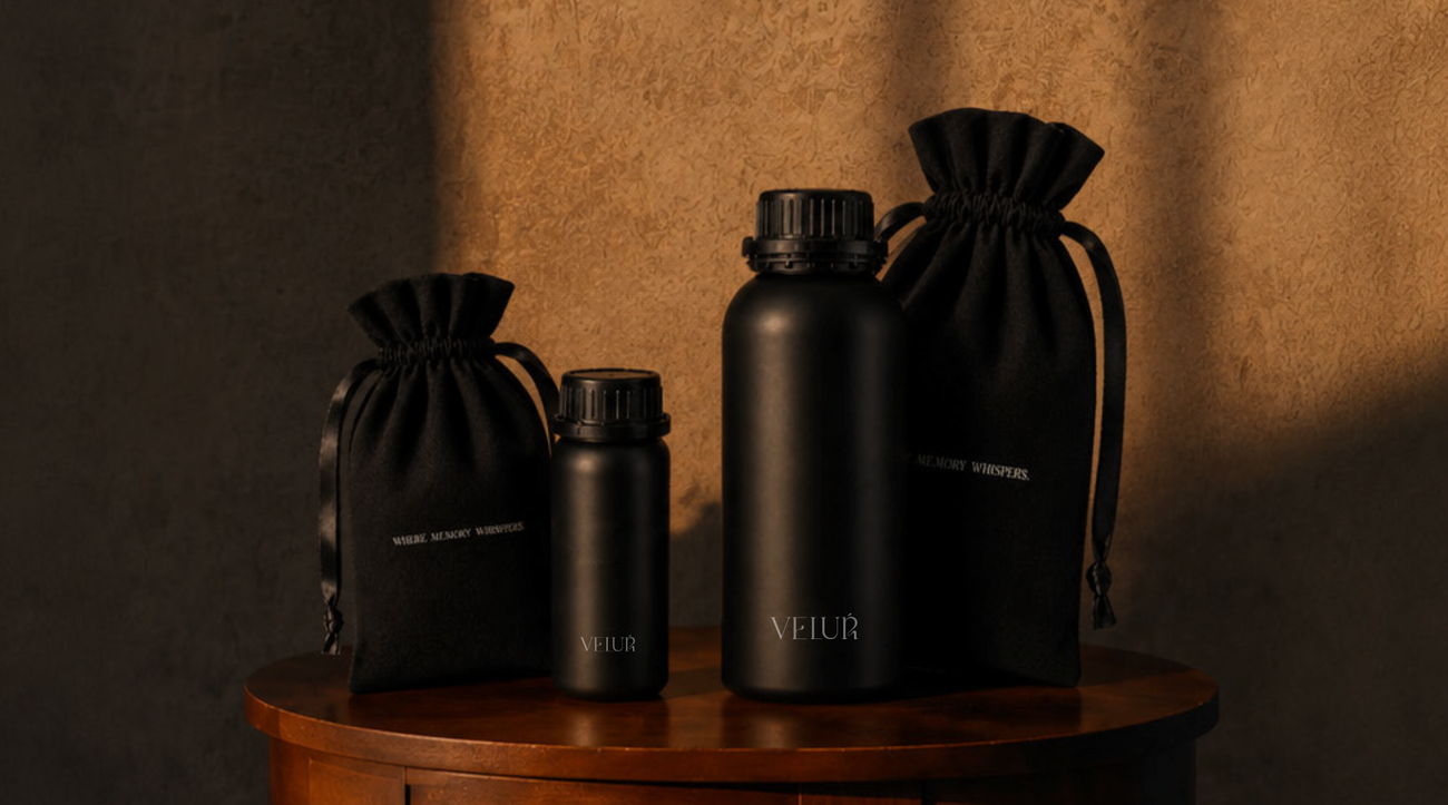 Soleá Bottles — Velur ritual of scent