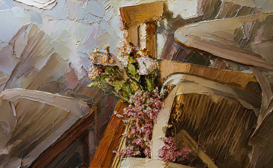 Soft florals in morning light