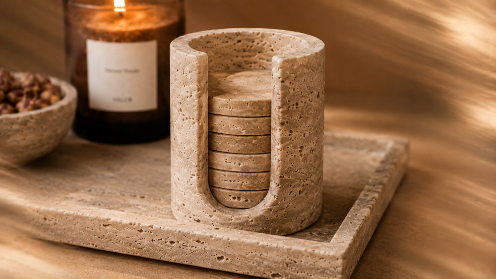 Stone coasters