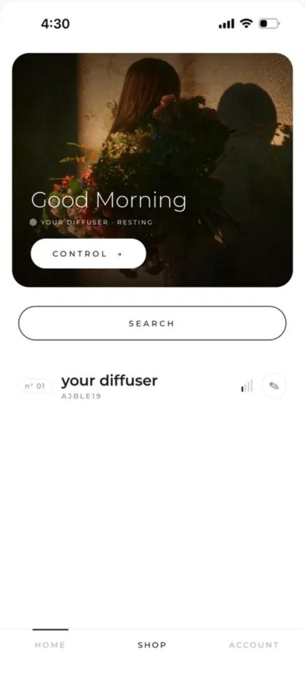 The Velur app on a phone
