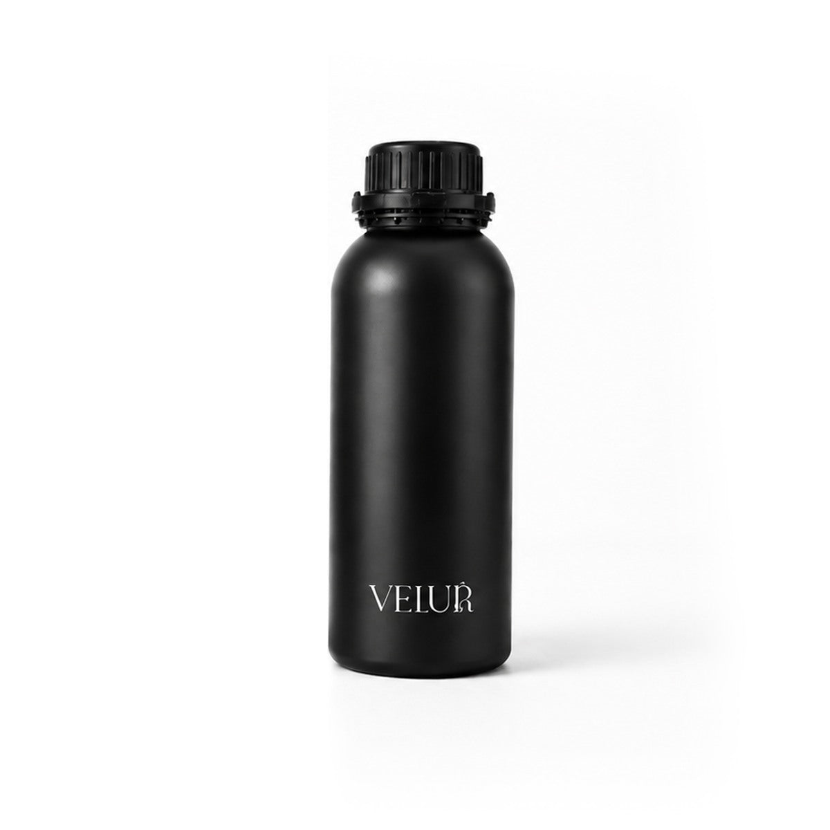 The blend, held in glass